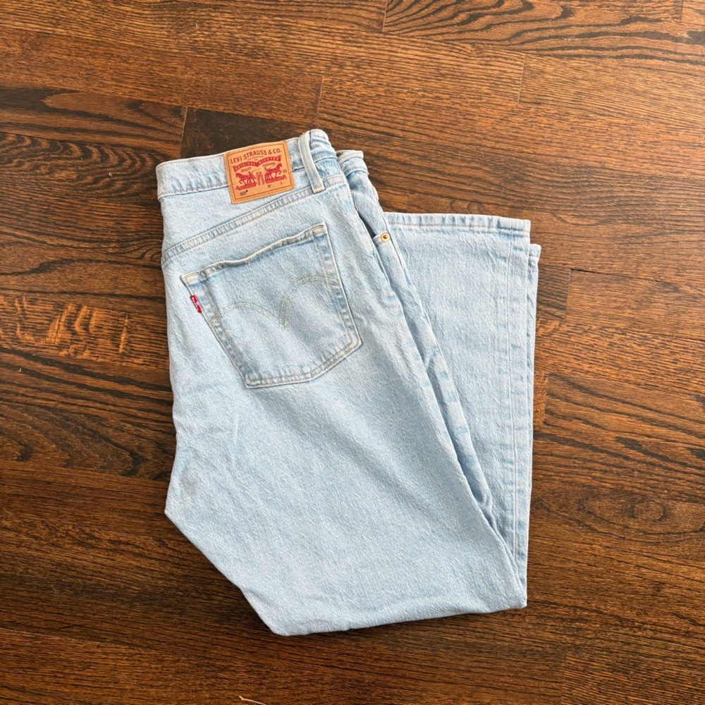 Levi's Women's 501 Crop Jeans Samba Blue - Size 32 - Picture 4 of 8